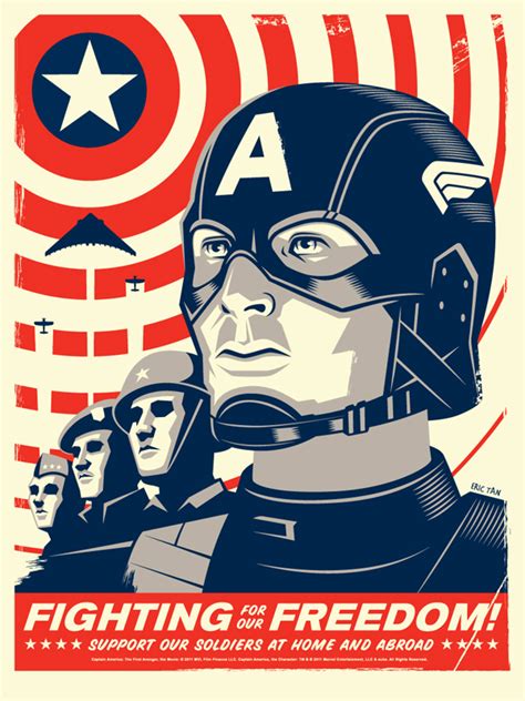 Captain America Posters ~ vintage everyday