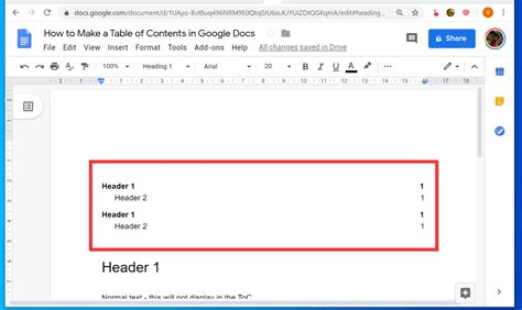 How to Make a Table of Contents in Google Docs from a PC or IPhone App