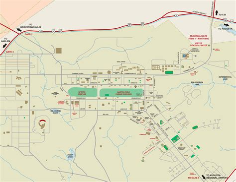 Map and Directions :: Fort Eisenhower