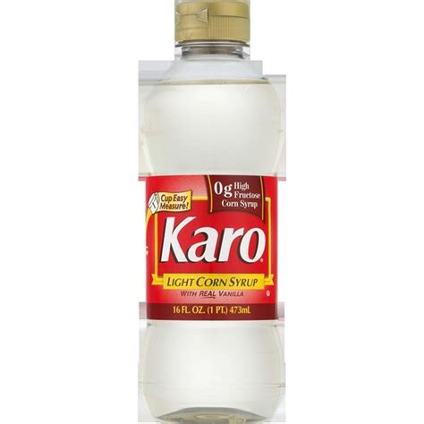 Karo Light Corn Syrup with Real Vanilla (16 oz) - Instacart