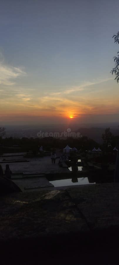 Sunset for Tebing Breksi Yogyakarta Stock Photo - Image of breksi, sunset: 253429468