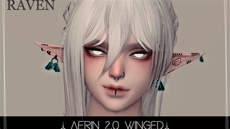 Aerin 2.0 Winged piercings - The Glamour Dresser : Final Fantasy XIV Mods and More
