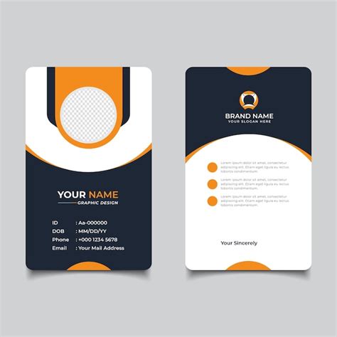 Id Card Designs - Free Download on Freepik