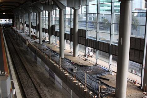 Getting ready to pour the slab for Southern Cross Station platforms 15/16 - Wongm's Rail Gallery