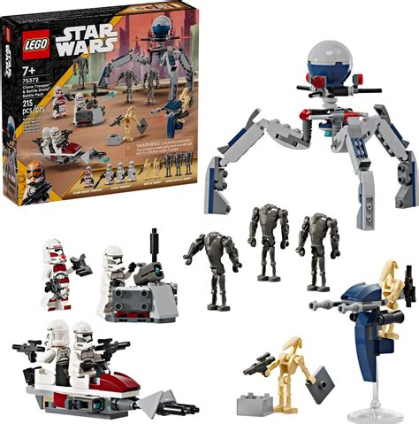 LEGO Star Wars Clone Trooper & Battle Droid Battle Pack, 75372 Multi ...