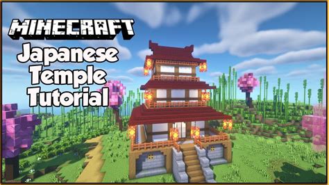 Minecraft |⚒️ Japanese Temple Tutorial ⚒️ | Minecraft japanese ...