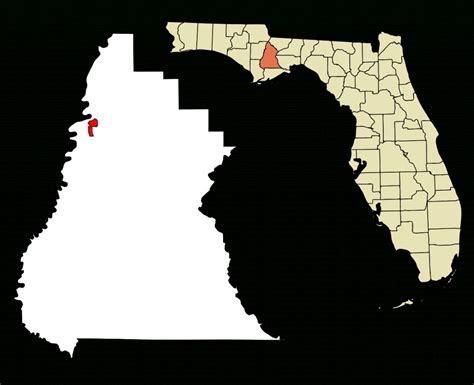 Fichier:liberty County Florida Incorporated And Unincorporated Areas - Bristol Florida Map ...