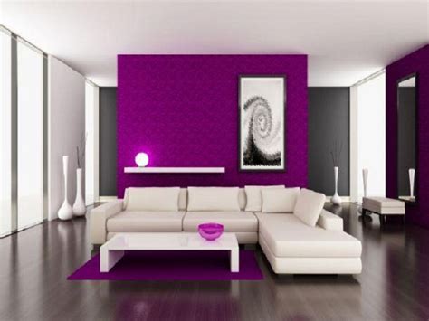 purple living room with birch trees - Google Search | Purple living room, Living room colors ...