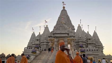 In Photos: BAPS Swaminarayan Akshardham In New Jersey