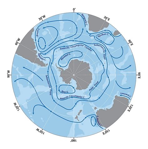 Southern Ocean - WorldAtlas