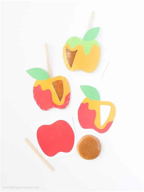 DIY Caramel Apple Printables