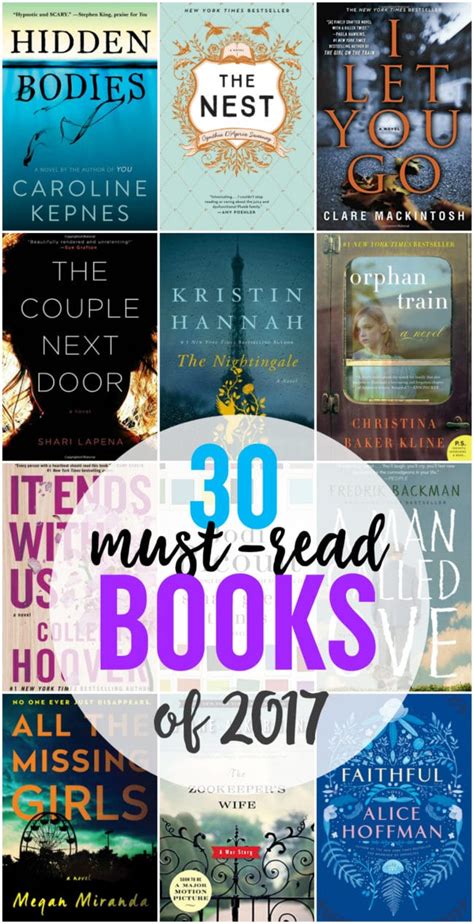 30 Must-Read Books for 2017 - Best Books to Read in 2017