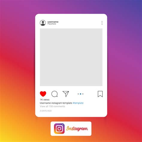 Instagram post template set 7119809 Vector Art at Vecteezy