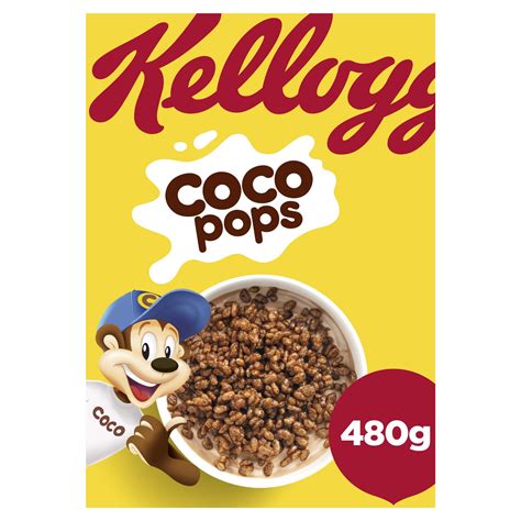 Buy Kellogg's Coco Pops Breakfast Cereal Box, 480g Online at ...