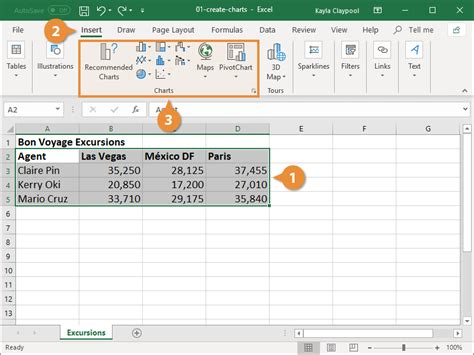 How To Create Chart In Excel - Free Printable Template