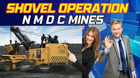 ELECTRIC SHOVEL OPERATIONS IN NMDC MINES | BAILADILA MINES | AKASHNAGAR BACHELI - YouTube