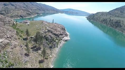 Lake Omak, Omak, WA - Drone view - GoPro Hero - COVID-19 weekend. - YouTube