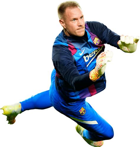 Marc-André ter Stegen Barcelona football render - FootyRenders