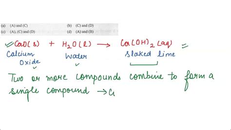 Calcium oxide reacts vigorously with water to produce slaked lime. - YouTube