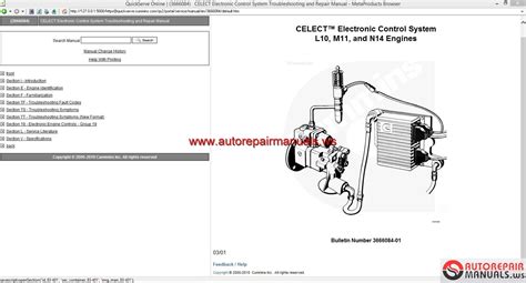 N14 Cummins Engine Diagram