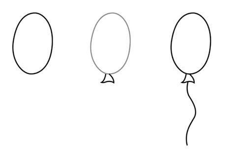 Aggregate 155+ easy balloon drawing - vietkidsiq.edu.vn