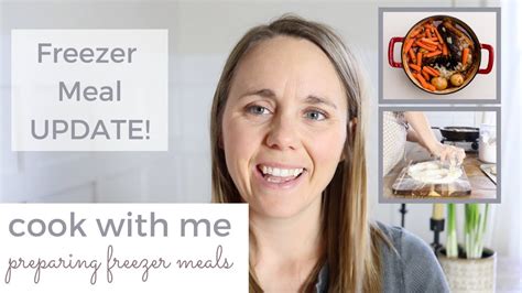 Freezer Meal UPDATE | Cook with Me! - YouTube