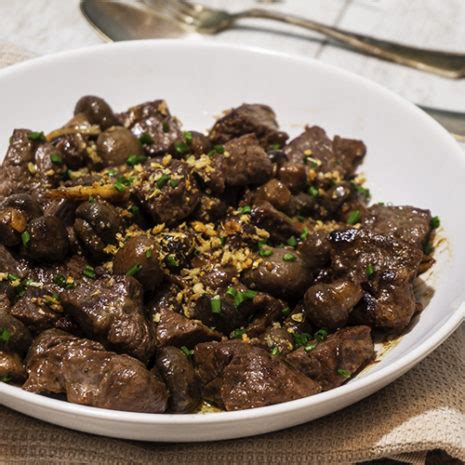 Beef Salpicao with Mushrooms Recipe | Amiable Foods