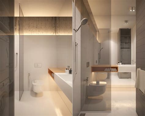 40 Modern Minimalist Style Bathrooms