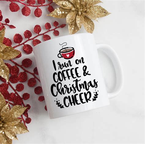 Holiday Coffee Mug, Christmas Cheer Mug, Christmas Coffee Mug, Holiday ...