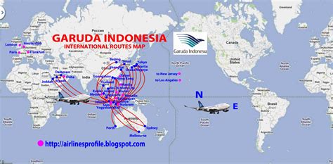 rute pesawat: Rute penerbangan Garuda Indonesia