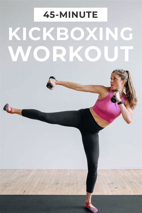 45-Minute Barre Cardio Kickboxing (Video) | Nourish Move Love ...