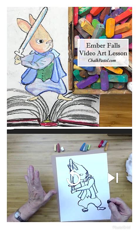 Calling all Green Ember fans! How to Draw Ember Falls with Chalk Pastels. It is fun to paint ...