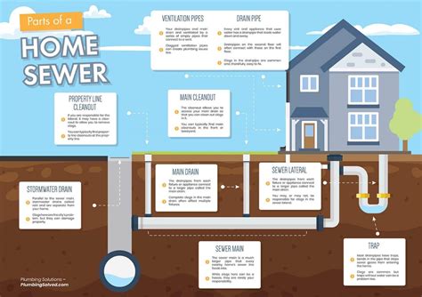 Parts of a Home Sewer System [INFOGRAPHIC]