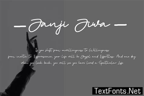 Janji Jiwa - Handwritten Font E8M8CVL