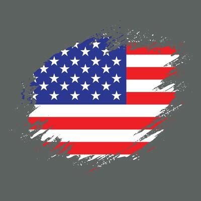 Grey American Flag Vector Art, Icons, and Graphics for Free Download