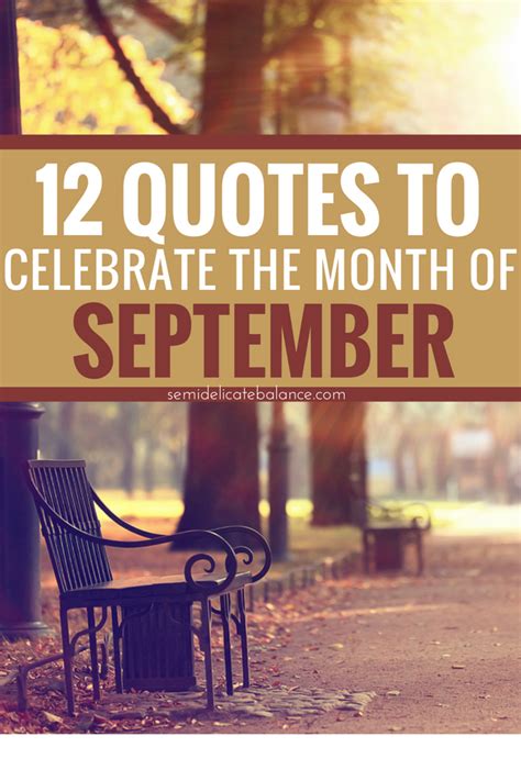 12 September Quotes to Celebrate the Month and the Beginning of Fall