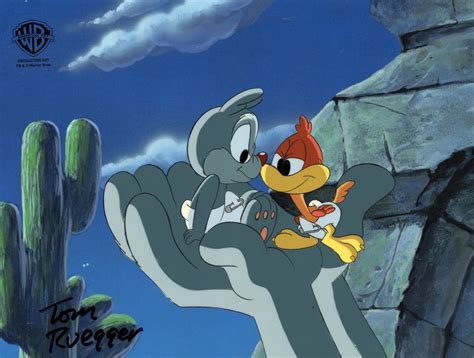 Tiny Toons Adventures Original Production Cel Signed by Tom Ruegger: C – Choice Fine Art