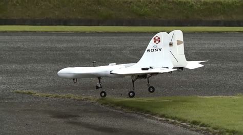 Watch Sony's prototype drone do a vertical takeoff