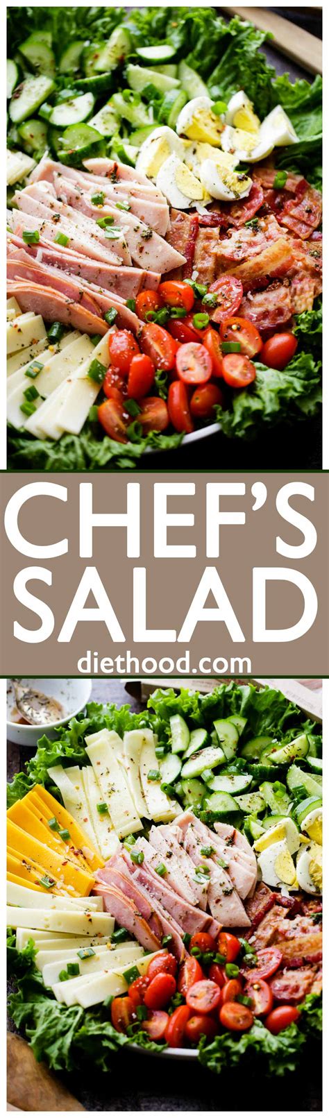 Chef Salad Recipe | Perfect Work Lunch or Main Dish Salad Recipe