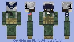 USAF Fighter Pilot Minecraft Skin