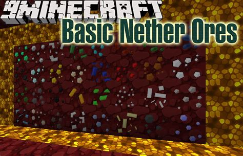 Basic Nether Ores Mod (1.19.2, 1.18.2) - Find Diamonds Easily - Mc-Mod.Net