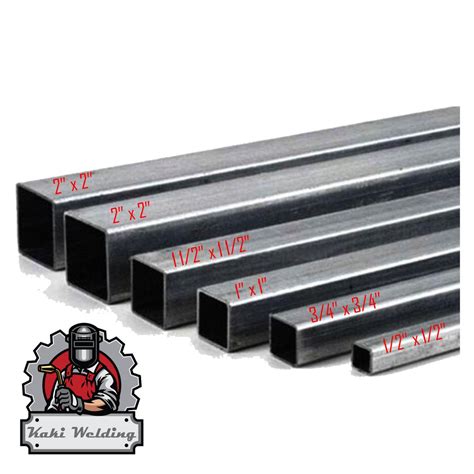 MILD STEEL (BESI) 1"x1" CUSTOM CUT - HOLLOW SQUARE BESI HOLLOW | Shopee Malaysia