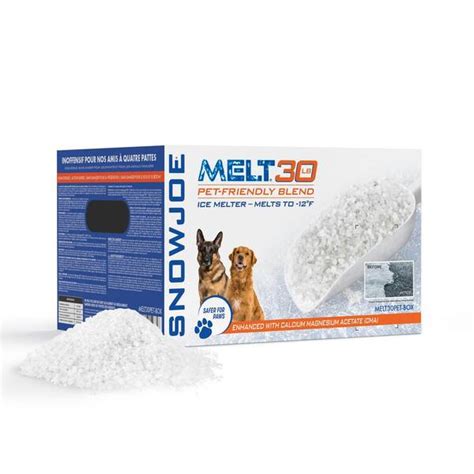 Snow Joe Melt 30 lbs. Boxed Premium Ice Melt, Safer for Paws MELT30PET-BOX - The Home Depot