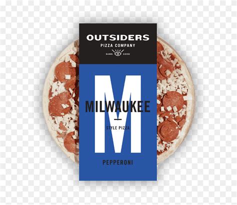 Milwaukee Style Pepperoni Pizza - Milwaukee Outsiders Pizza Frozen, HD ...