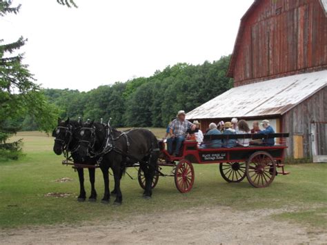 Historic Farm Horse and Wagon Tours - Glen Lake Chamber of Commerce