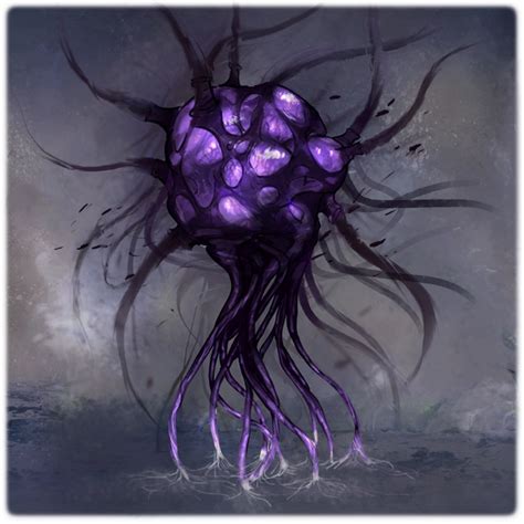 a purple jellyfish floating in the ocean