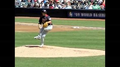 Daisuke Matsuzaka Pitching Mechanics Gyroball Slow Motion Baseball Analysis Instruction MLB ...