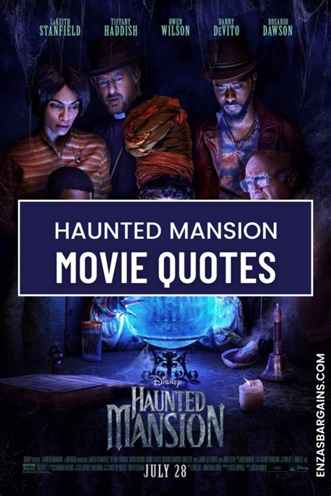 Haunted Mansion Movie Quotes - Enza's Bargains