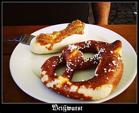 Weißwurst, Munich Food O, Food Menu, Bavarian Recipes, Morsels, Bagel ...