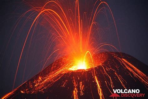 VolcanoDiscovery Photo Expeditions: gallerie photos - Eruption strombolienne dans le nouveau ...